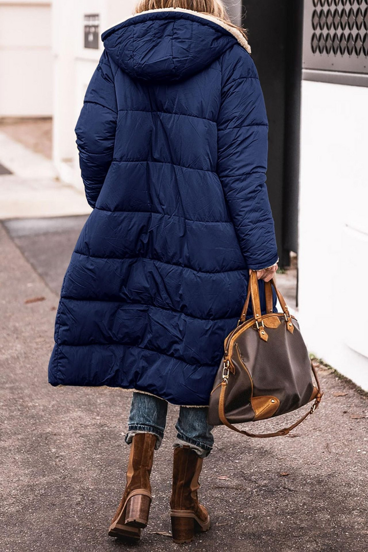 Maya – Manteau Réversible Luxe