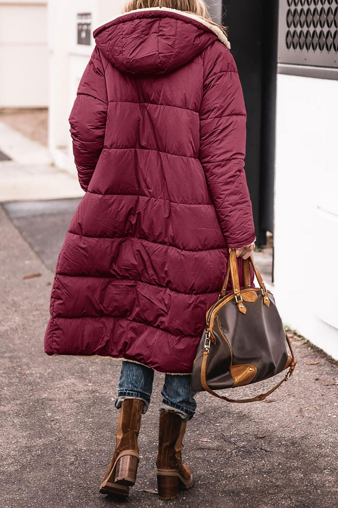Maya – Manteau Réversible Luxe