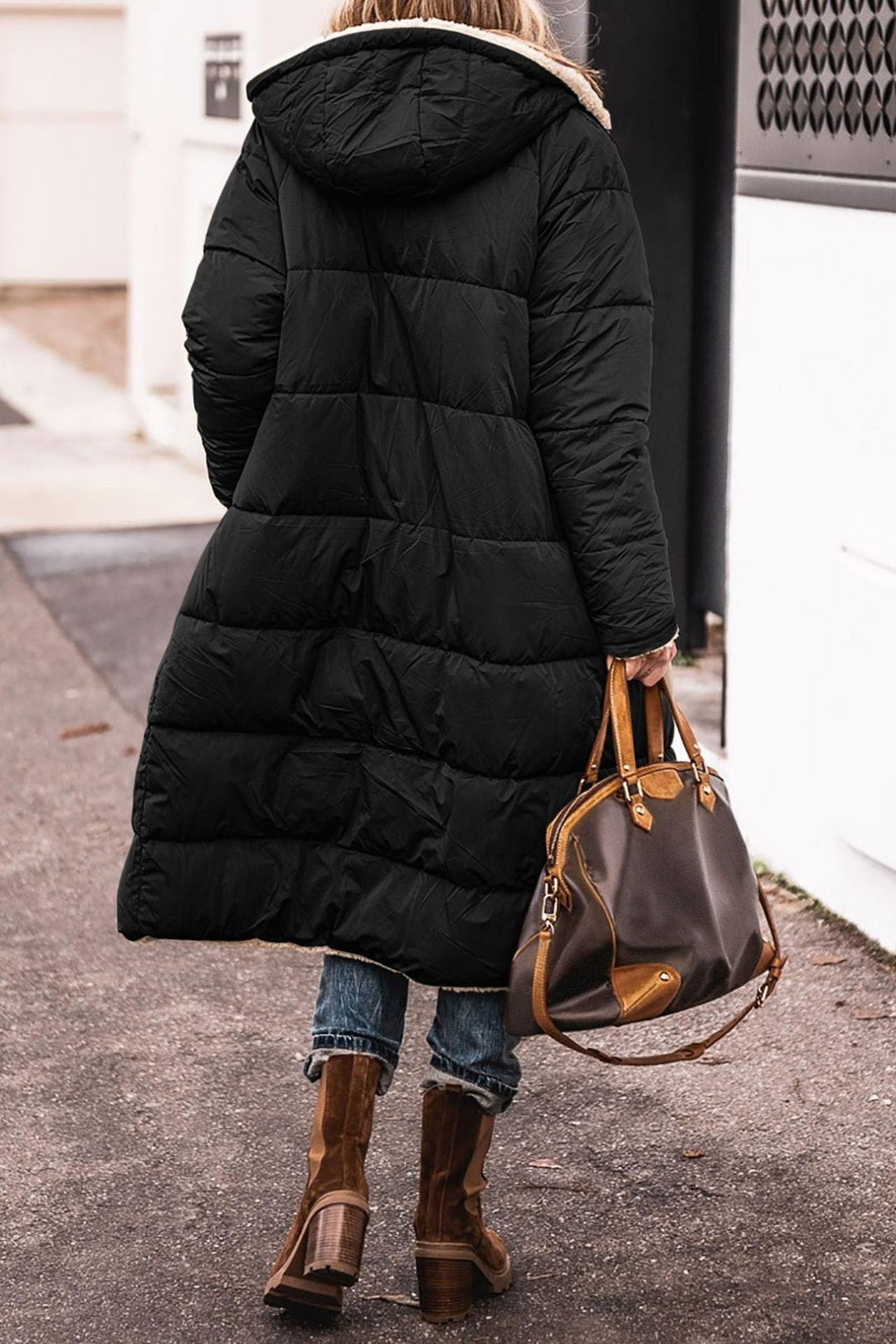 Maya – Manteau Réversible Luxe