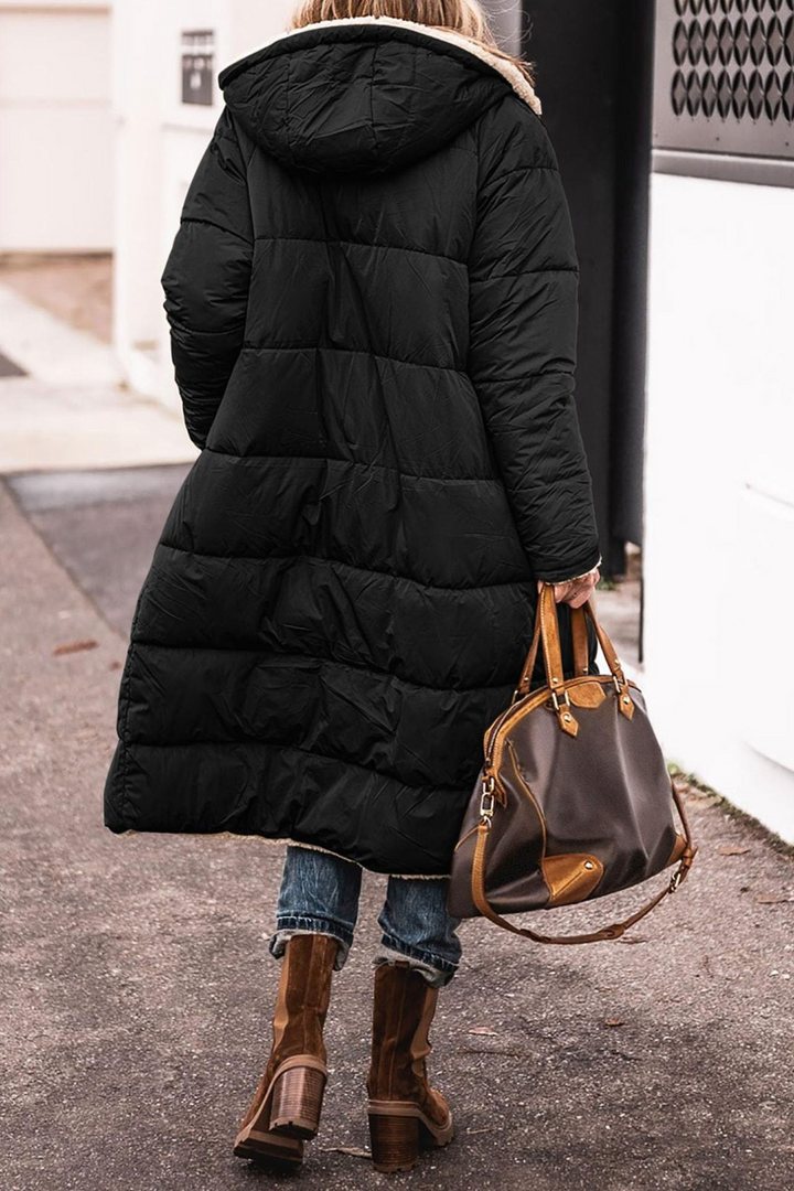 Maya – Manteau Réversible Luxe
