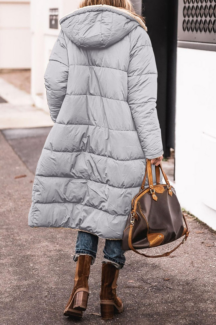 Maya – Manteau Réversible Luxe