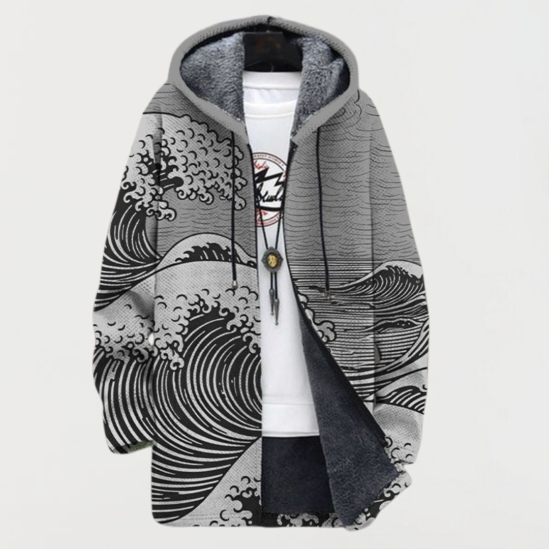 Loïc - Cardigan Art des Vagues