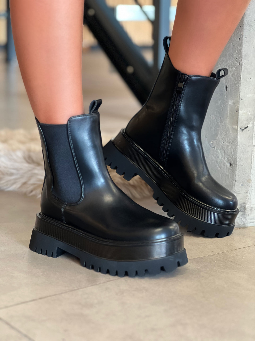 Bottines Solène - NOIR