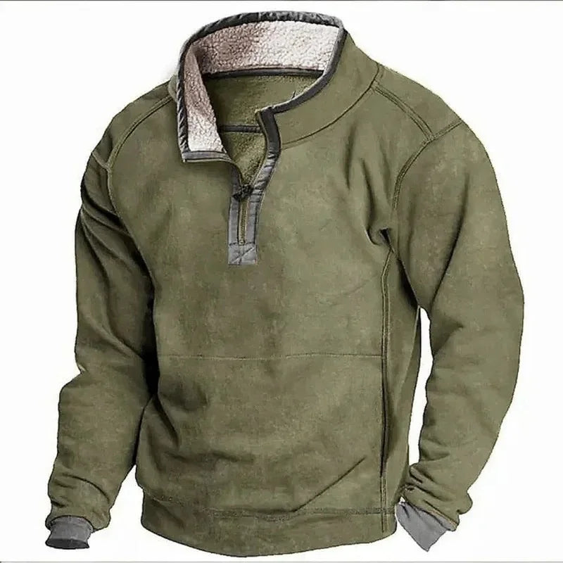 ANTOINE- Chemise d’Automne Doublée en Polaire