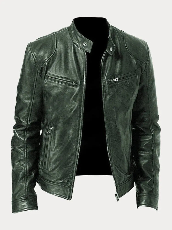Veloura- Veste en cuir de luxe