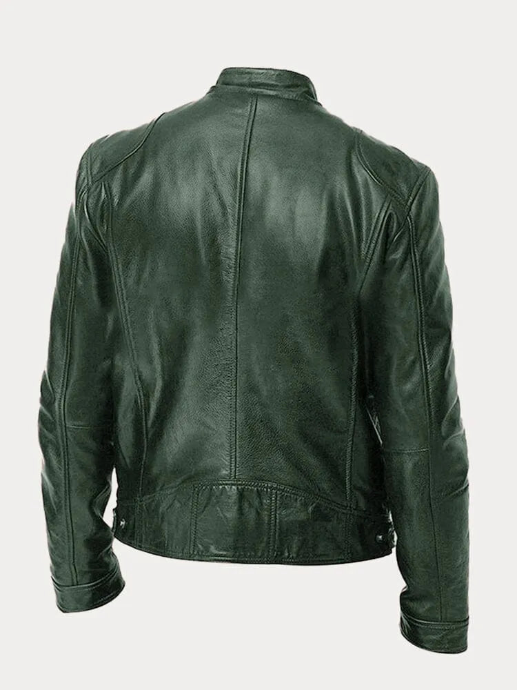 Veloura- Veste en cuir de luxe