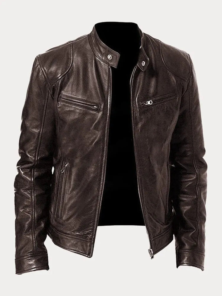 Veloura- Veste en cuir de luxe