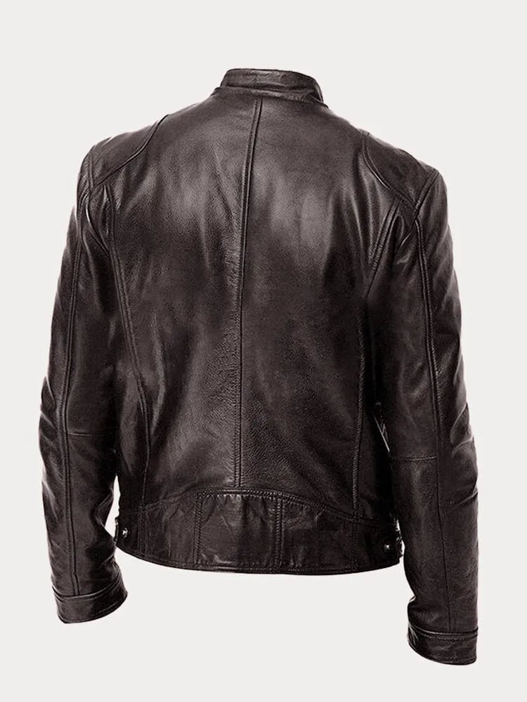 Veloura- Veste en cuir de luxe