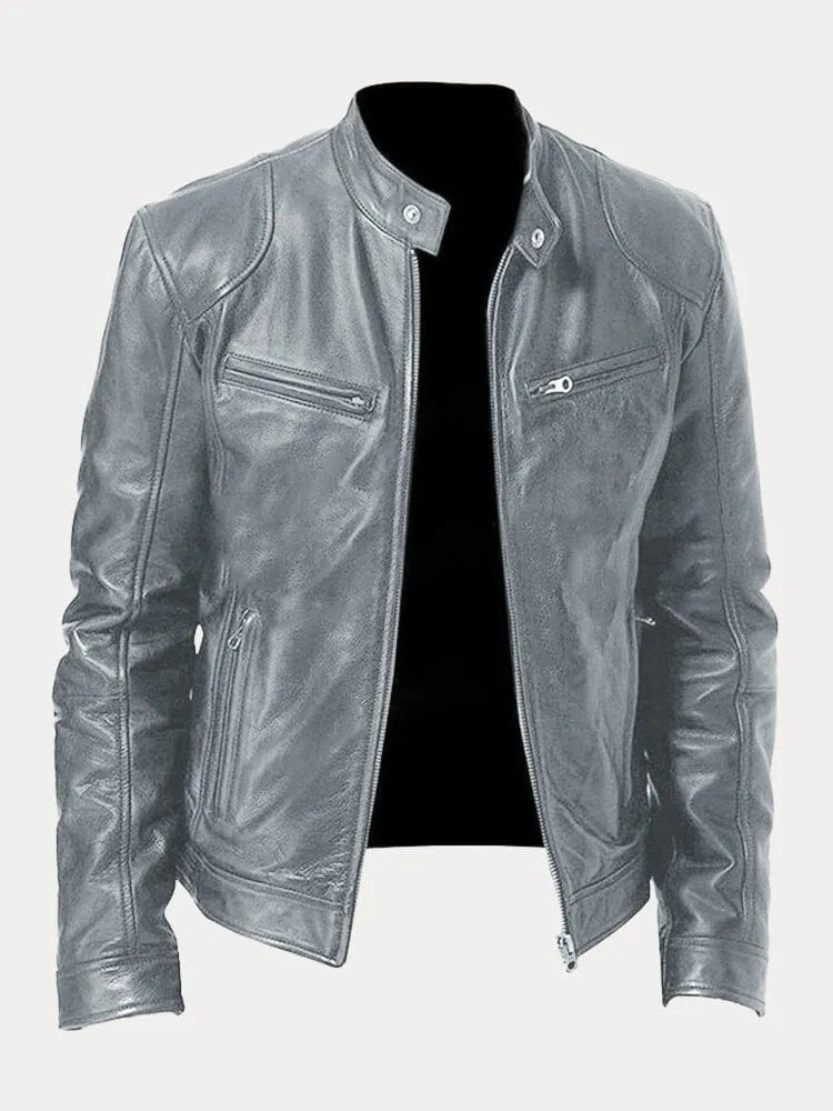 Veloura- Veste en cuir de luxe