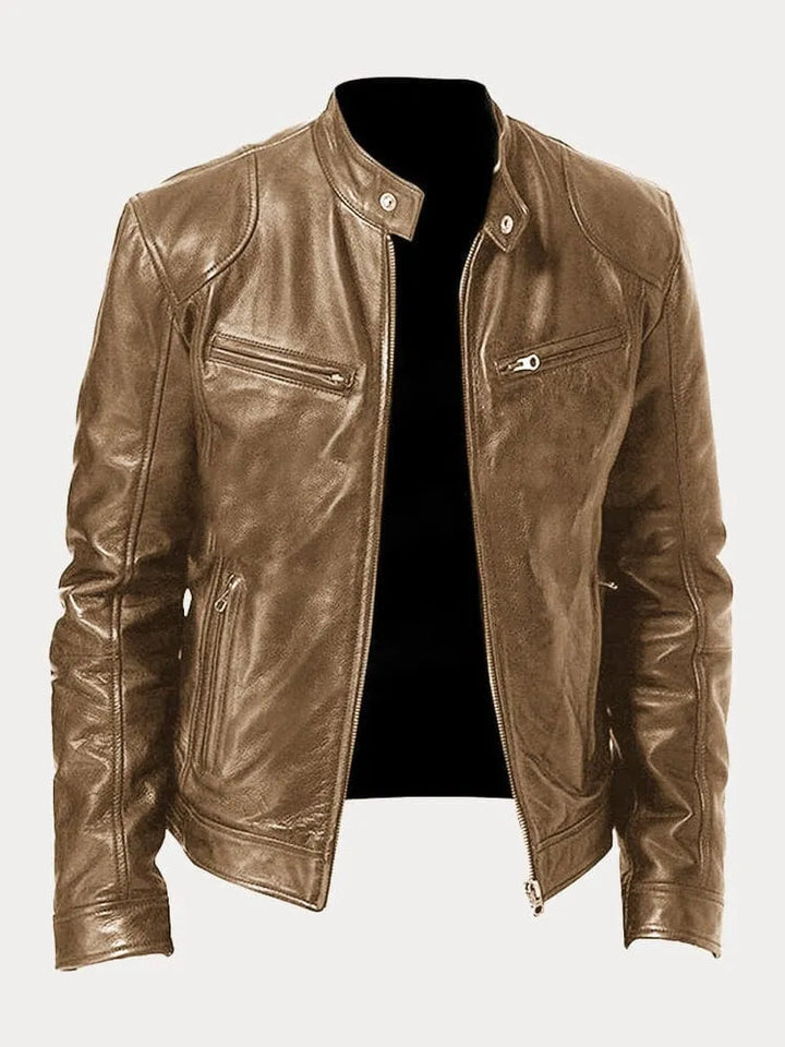 Veloura- Veste en cuir de luxe