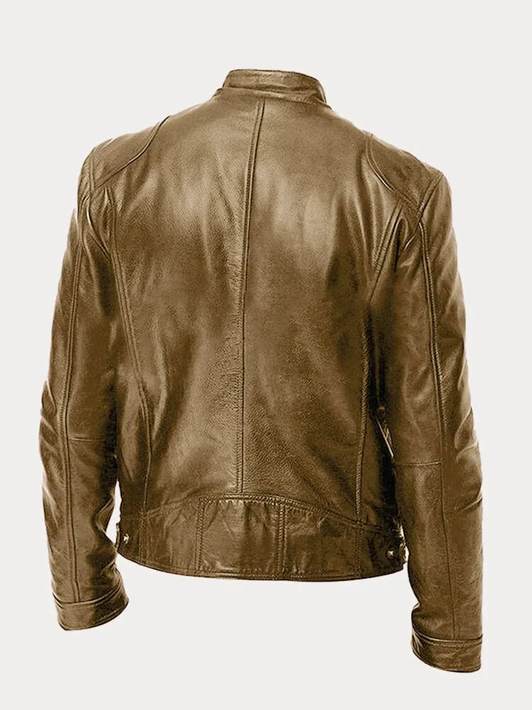 Veloura- Veste en cuir de luxe