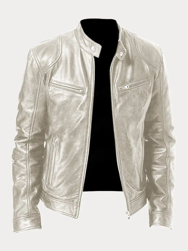Veloura- Veste en cuir de luxe