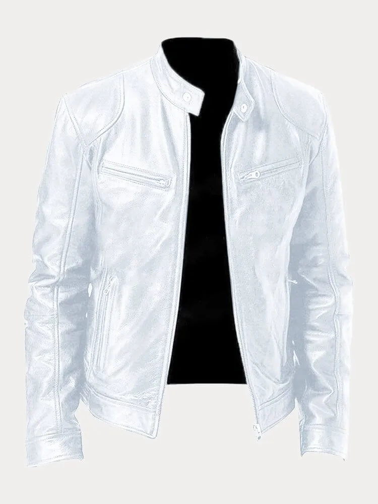 Veloura- Veste en cuir de luxe