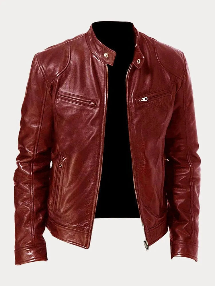 Veloura- Veste en cuir de luxe