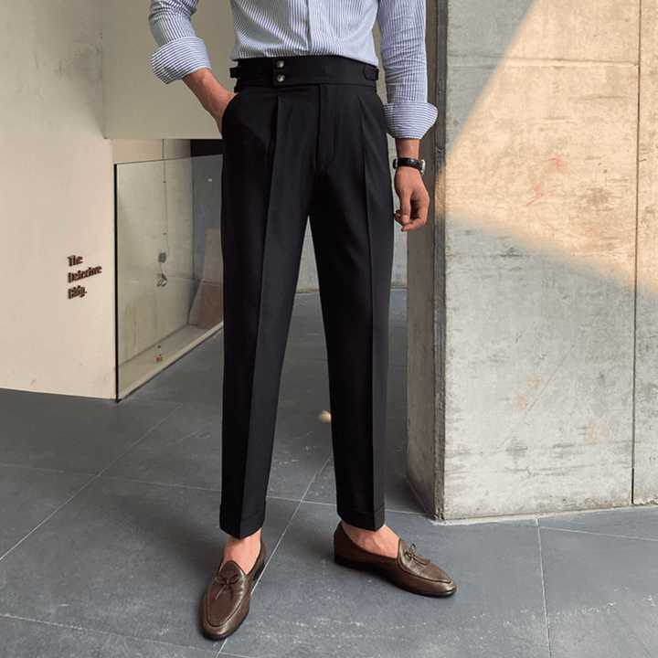 Hugo- Pantalons Taille Haute Chic