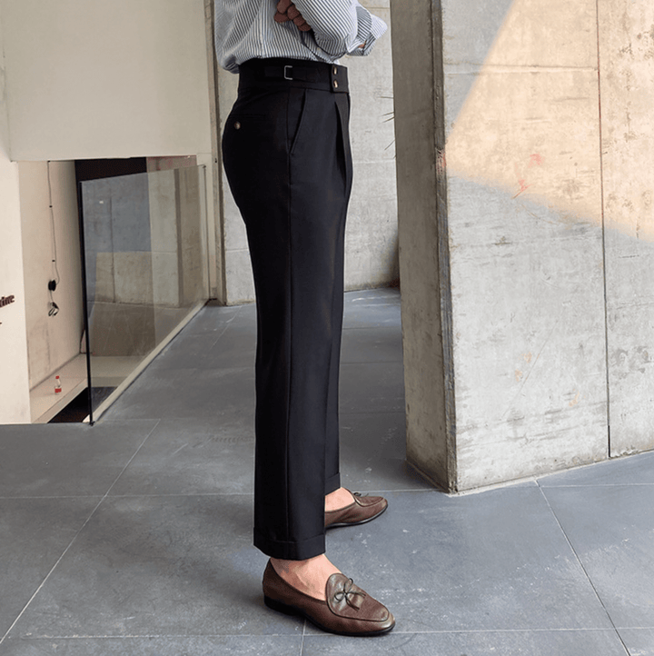 Hugo- Pantalons Taille Haute Chic