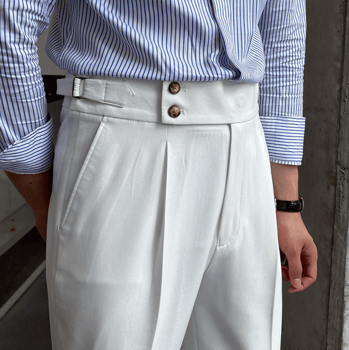 Hugo- Pantalons Taille Haute Chic