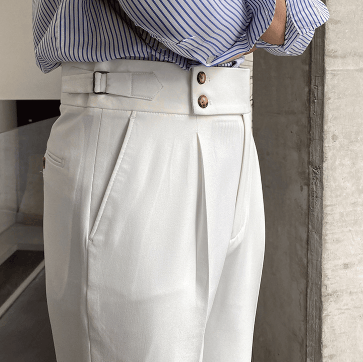 Hugo- Pantalons Taille Haute Chic