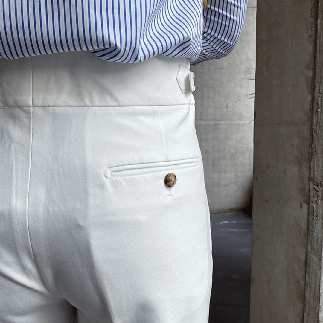 Hugo- Pantalons Taille Haute Chic