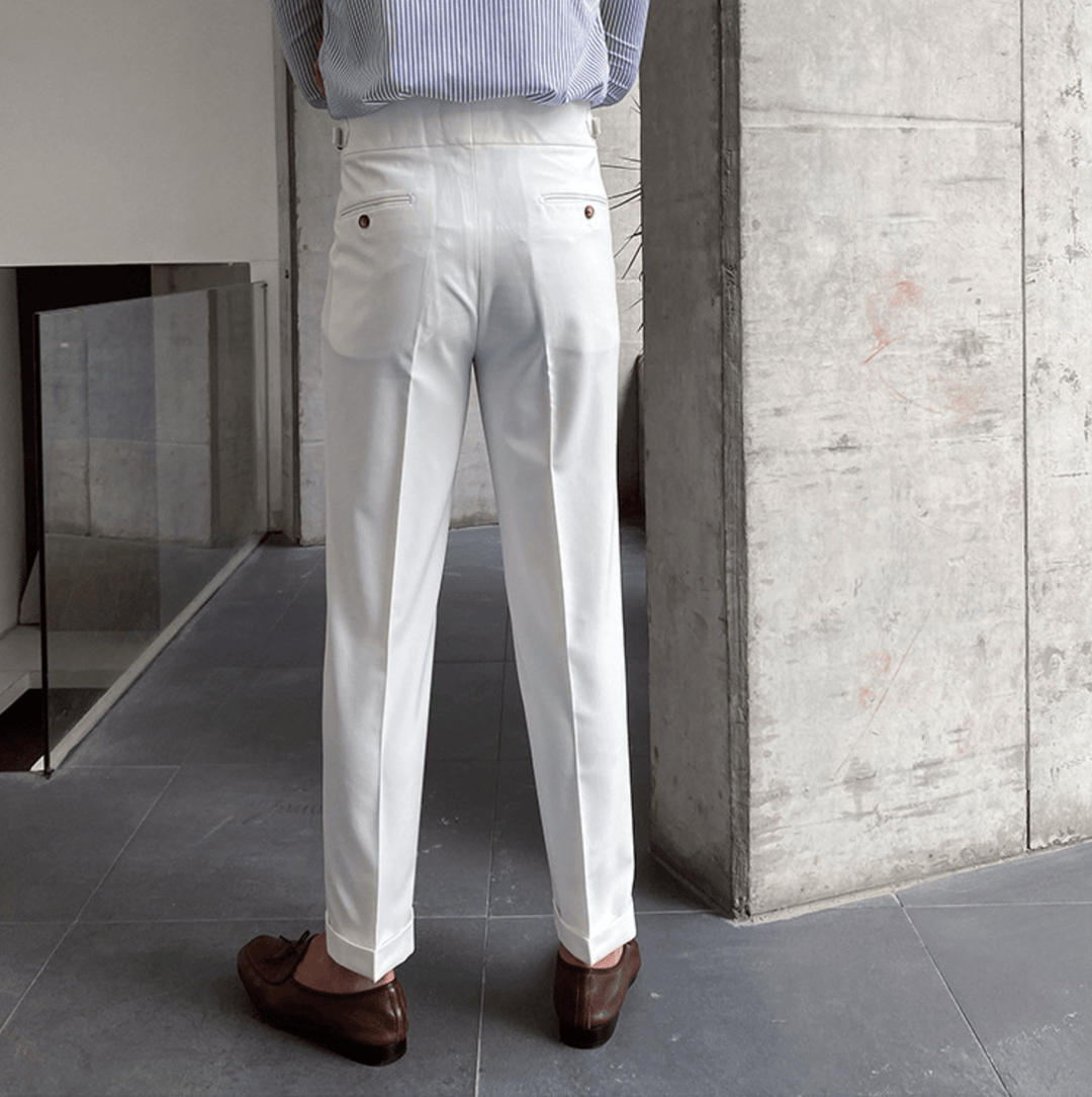 Hugo- Pantalons Taille Haute Chic