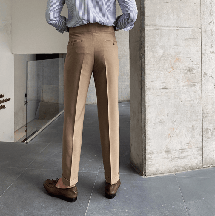 Hugo- Pantalons Taille Haute Chic