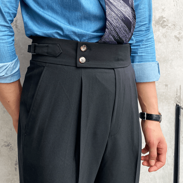 Hugo- Pantalons Taille Haute Chic