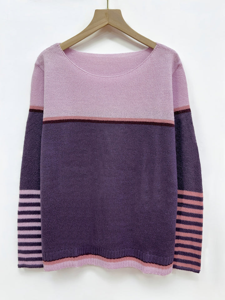 Kathrin – Pull rayé tendance et agréable à porter
