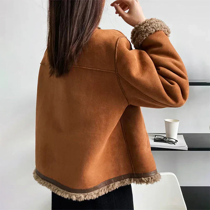SOFIA | VESTE EN CUIR CHAUDE ET RAFFINÉE