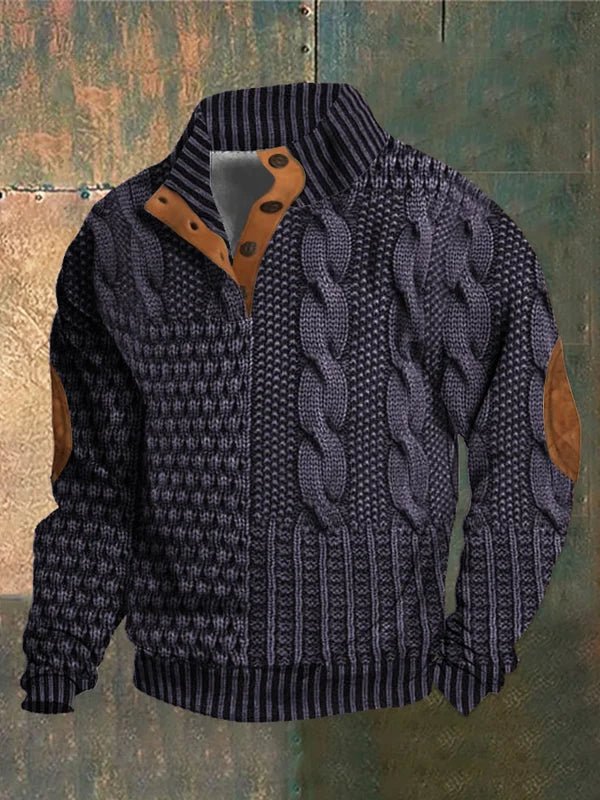 Antoine™ – Pull Imprimé Vintage