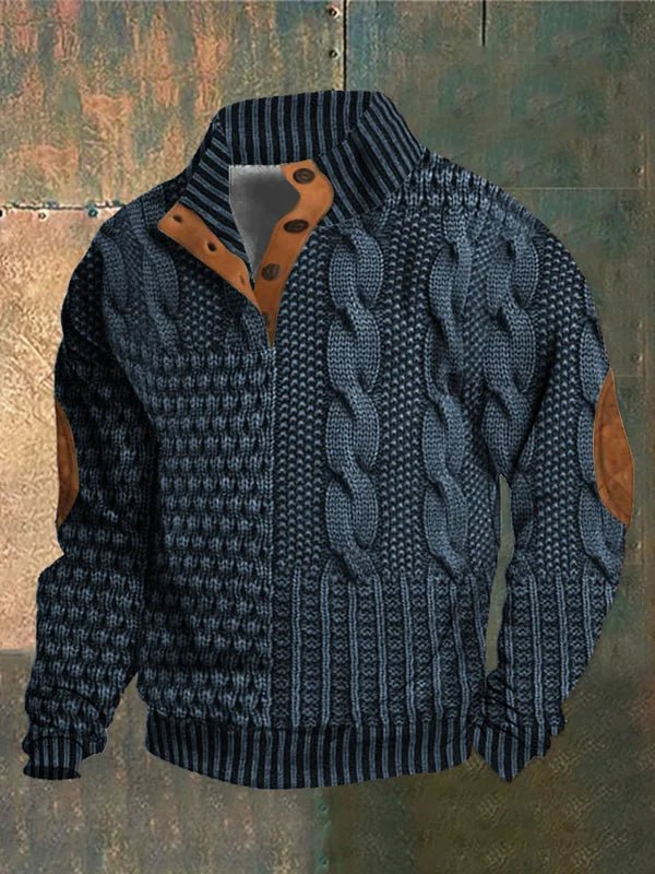 Antoine™ – Pull Imprimé Vintage