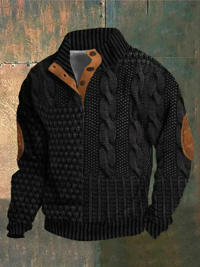 Antoine™ – Pull Imprimé Vintage