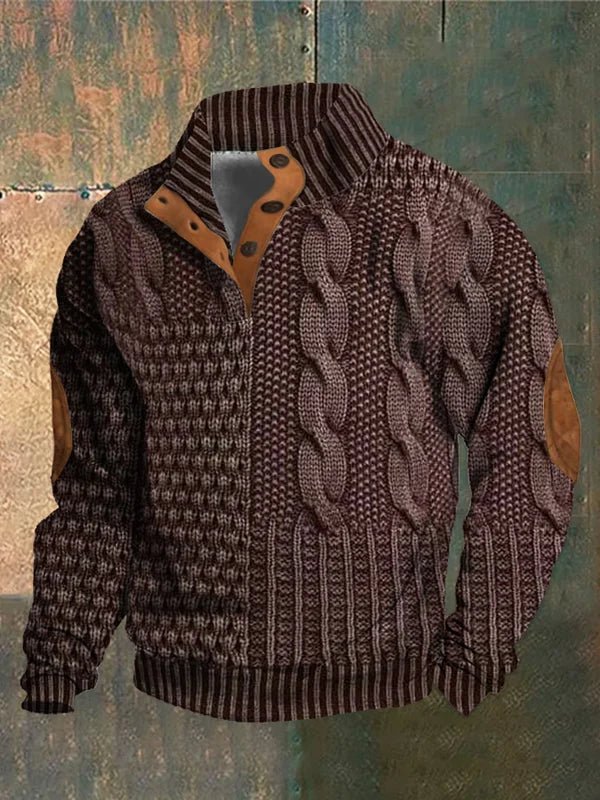 Antoine™ – Pull Imprimé Vintage