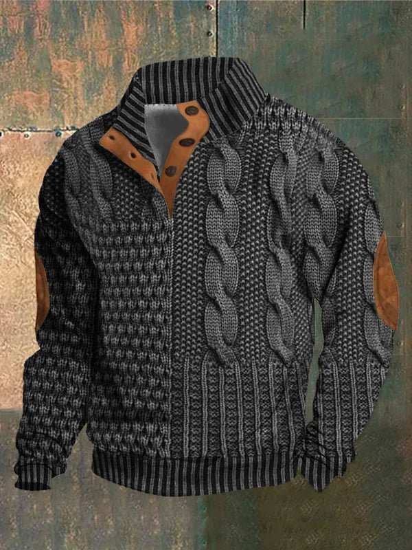 Antoine™ – Pull Imprimé Vintage