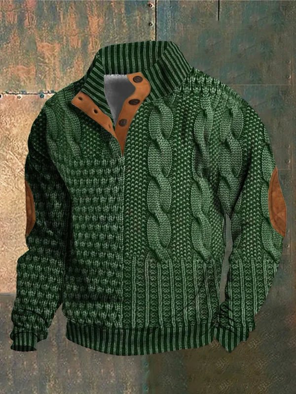 Antoine™ – Pull Imprimé Vintage