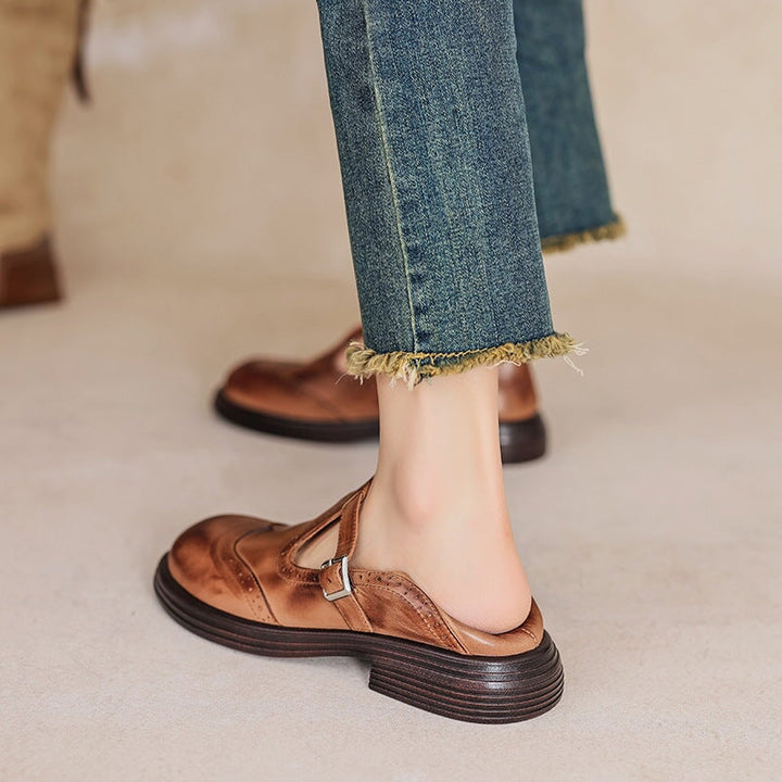 Céleste - Élégante Chaussure en Cuir