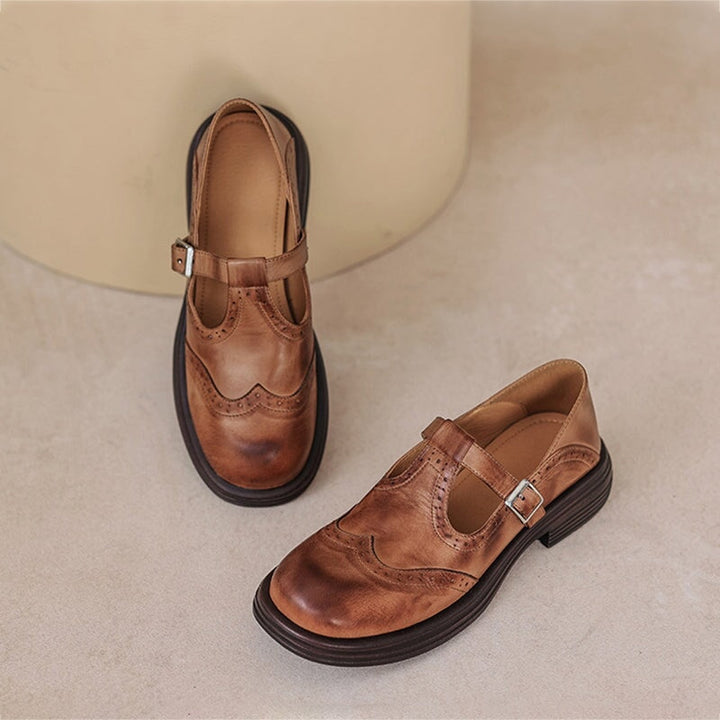 Céleste - Élégante Chaussure en Cuir