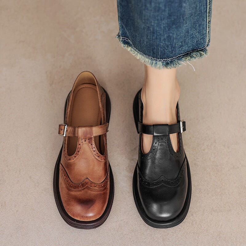 Céleste - Élégante Chaussure en Cuir