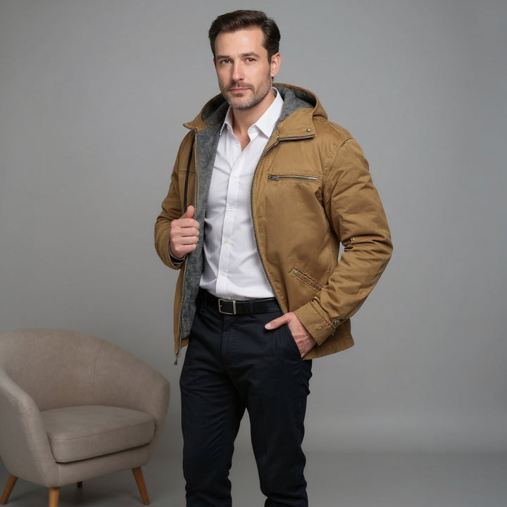 Kylian™ Veste-gilet zippée à capuche