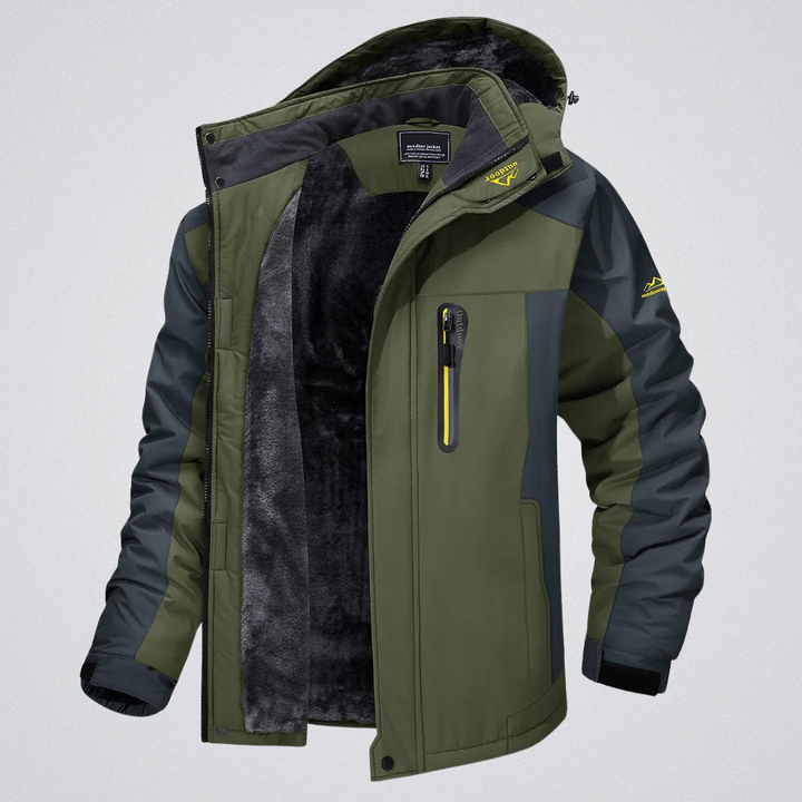 Adrien | Veste imperméable Outdoor – chaleur, protection et élégance robuste