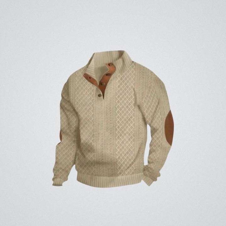 Henri | Pull à col montant