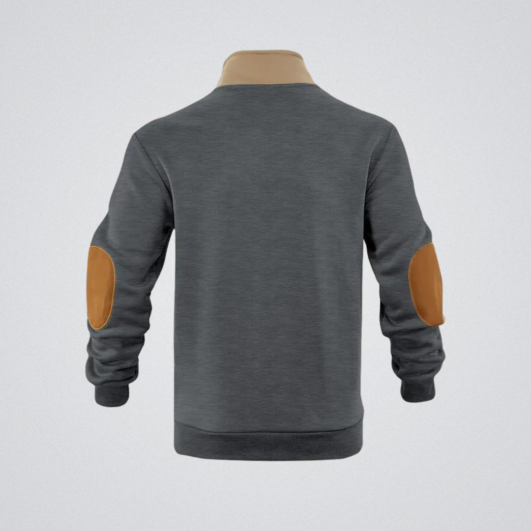 Lucien | Pull zippé à col montant – chaleur, style et authenticité