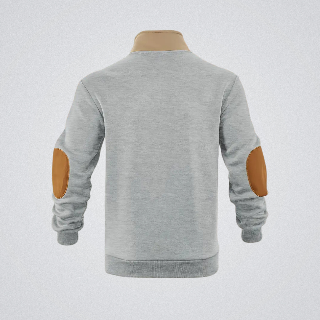 Lucien | Pull zippé à col montant – chaleur, style et authenticité