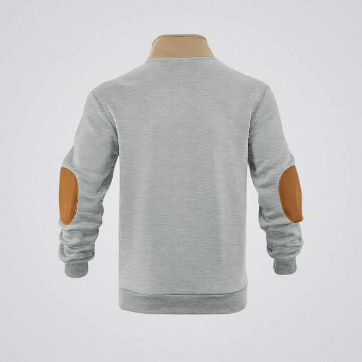 Lucien | Pull zippé à col montant – chaleur, style et authenticité