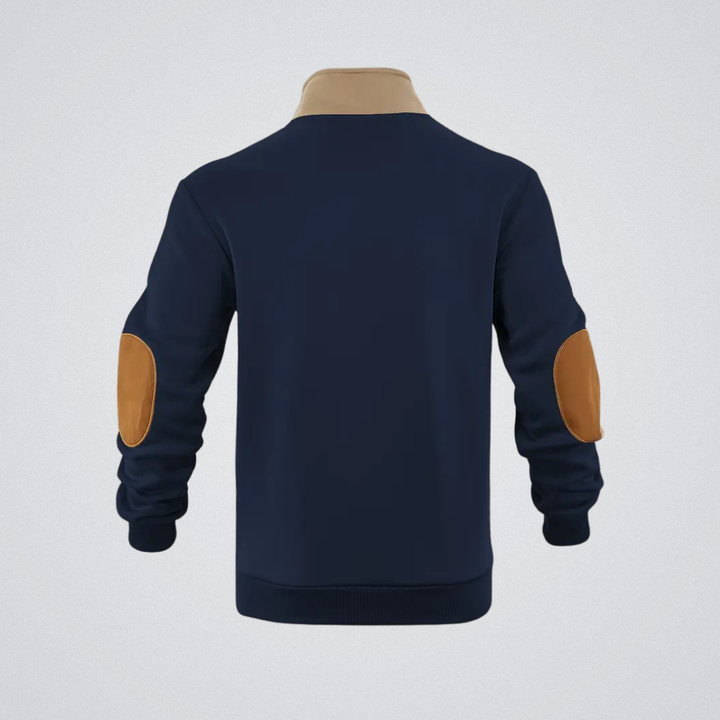 Lucien | Pull zippé à col montant – chaleur, style et authenticité