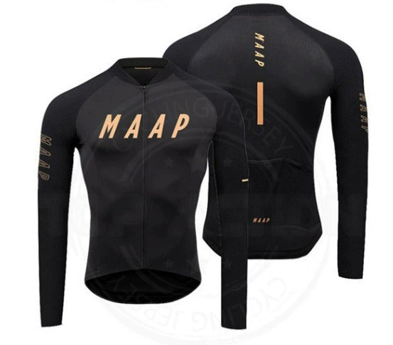 Maillot Cyclisme MAAP Manches Longues | Confort Doux & Séchage Rapide