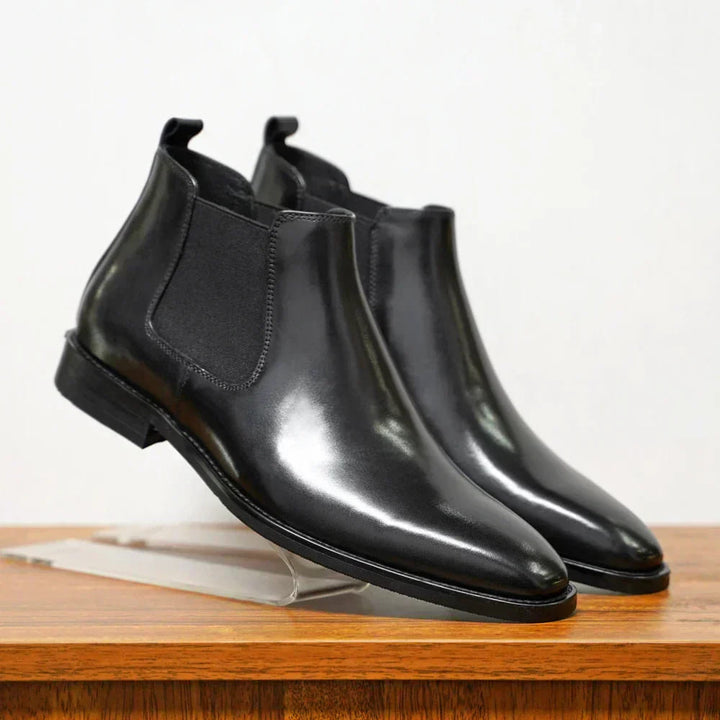 Pio | Bottines Chelsea en Cuir Italien